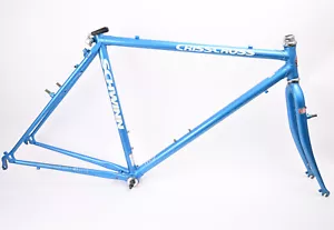 Vintage Schwinn CrissCross Road Gravel Bike Frame Fork & Extras 52cm 700c Steel - Picture 1 of 14