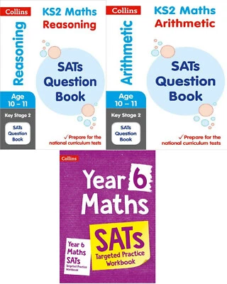 Collins KS2 Maths SATs Practice Bundle for the 2022 Exams - Image 1 of 4