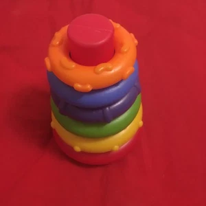 Baby Toys - Coloured Ring Stack - Picture 1 of 3