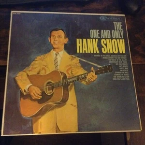 Hank Snow - The One And Only - LP Record Album - Exc Condition - Picture 1 of 1