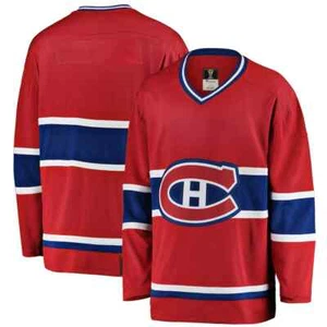 Men's Montreal Canadiens Fanatics Branded Red Premier Breakaway Vintage - Jersey - Picture 1 of 3