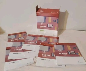 NEW LIFEPAC 4th Grade Math Set With TEACHER Guide Missing 1 -3 See Description - Picture 1 of 9