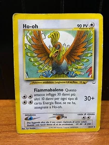 CARTA POKEMON HO-OH 18/64 NEO REVELATION 2001 RARA ITALIANO - Imagen 1 de 2
