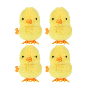 4PCS Jumping Chickens Jumping Toys Chicken Wind Up Toys Cartoon Chickens Toys - Picture 1 of 12