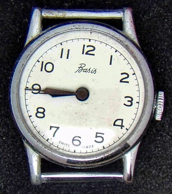 Reloj Hombre Basis (Suizo) Cuerda Manual (Vintage) -- Repuestos/Reparaciones Foto 1 de 3