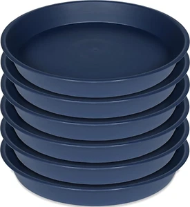 6 Pack Plastic Plant Saucer Planter Water Drip Tray, 4 5 6 7 8 9 10 11 12 Inch - Picture 1 of 1
