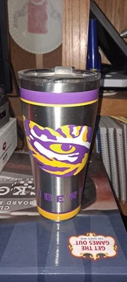 Vaso Tervis LSU Tigers 30oz Tradition vaso de acero inoxidable Foto 1 de 4