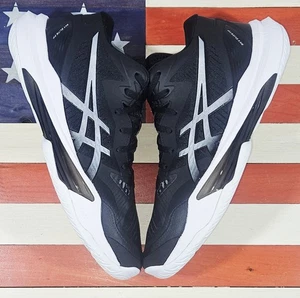 Zapatos de voleibol ASICS SKY ELITE FF 3 negro/blanco MUESTRA [1051A081-001] para hombre 10 - Imagen 1 de 10