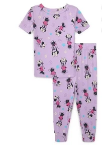 Character Toddler Viscose Unisex 2-Piece Pajama Set, Size 4 T - Picture 1 of 2