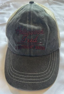 Hollywood Feed Pet Store Baseball Cap Hat Brown Strapback Employee Uniform Work - Picture 1 of 6