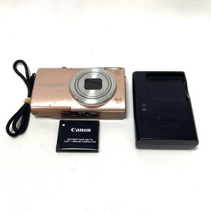 Canon PowerShot A4000 IS Digital Camera 16MP 8x Zoom Blue Tested with Issues - Picture 1 of 13