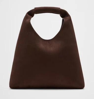 Banana Republic Mini Tote Bag Women’s Brown Vegan Leather Slouchy NWT - Image 1 of 4