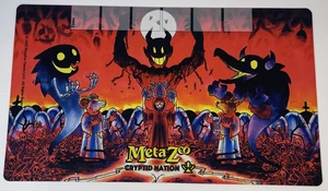 Metazoo TCG CCG Official Seance Playmat Devil Old Scratch Cryptid Nation 24”x14” - Picture 1 of 10