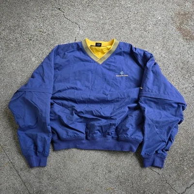 Chaqueta de Golf De Colección SUN MOUNTAIN Negra Butte Ranch Convertible Manga Cremallera Lg Foto 1 de 4