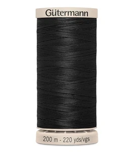 Gutermann Quilting Thread 220yd-Black - 201Q-5201 - Bild 1 von 1