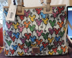 DOONEY & BOURKE DISNEY BALLOON 10TH ANNIVERSARY COLETTE SKETCH HANDBAG NWT RARE - Picture 1 of 8