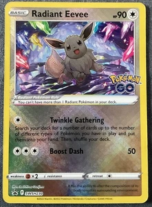 Radiant Eevee SWSH230 SWSH: Sword & Shield Promo Card Holo - Picture 1 of 10