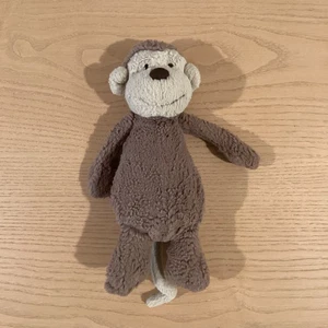 Jellycat Retired Bashful Monkey Plush Small Stuffed Animal Brown 8” - Picture 1 of 4