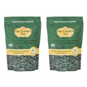Thai Organic Lemongrass Pandan Tea Bags – Suwirun 2 Pack, 25ct Each - Picture 1 of 8