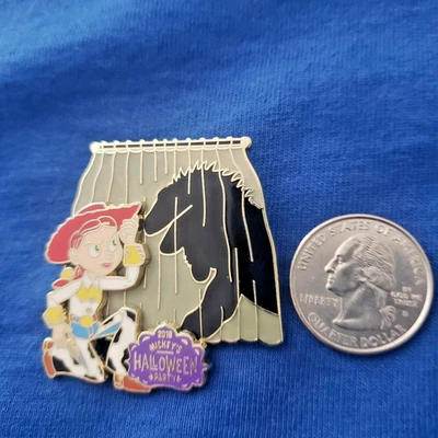 Prendedor Disneyland Mickey's Halloween Party 2018 Mysterious Shadows Jessie LE 4000 Foto 1 de 2