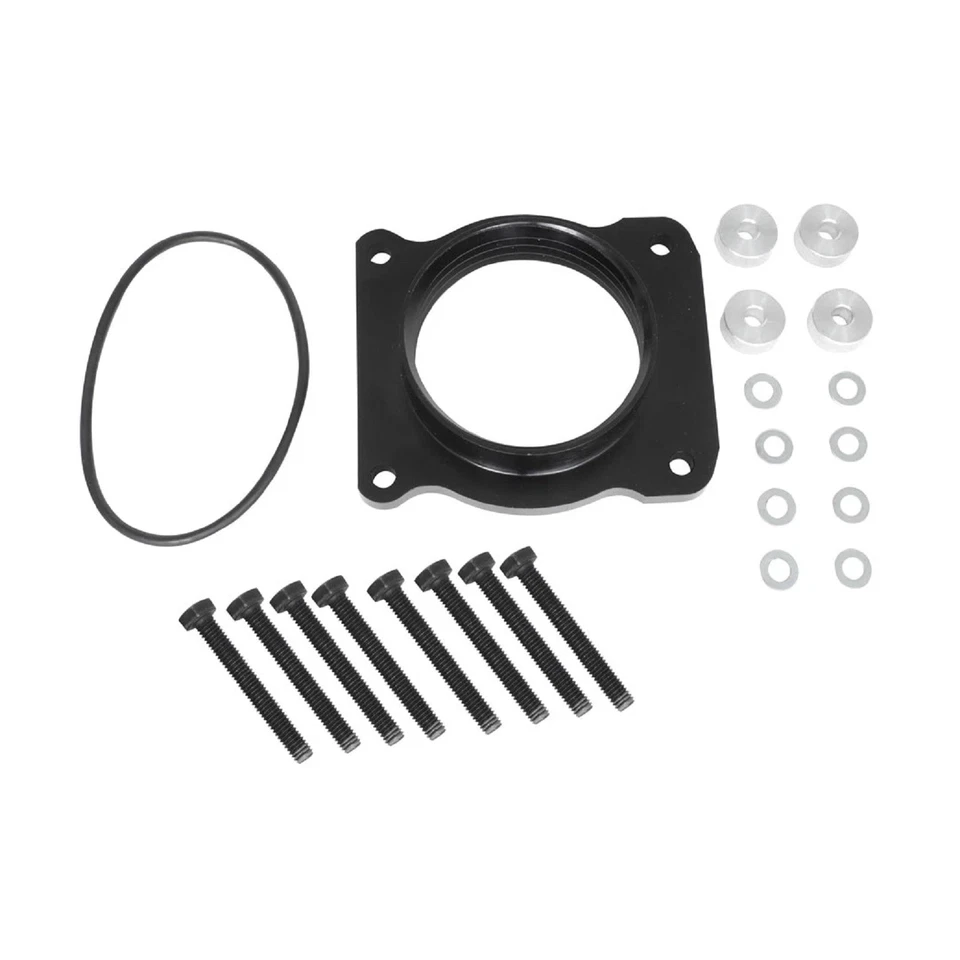 Airaid 400-531 PowerAid Black Aluminum Throttle Body Spacer for F150 Navigator Foto 1 de 3