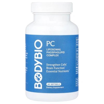 PC, Complejo fosfolípido liposomal, 60 cápsulas blandas (650 mg por cápsula blanda) Foto 1 de 2
