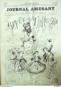 Le Journal Amusant 1874 #  935 Revue du trimestre par Lafosse - Imagen 1 de 4