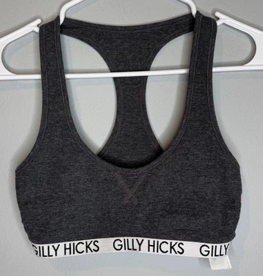 Gilly Hicks By Hollister Bralette Pequeño Gris Gris Gimnasio Foto 1 de 3