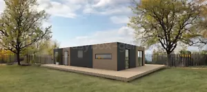Wohnmodul Tiny House 7x12 GEG Wohncontainer maßgeschneidert - Bild 1 von 11