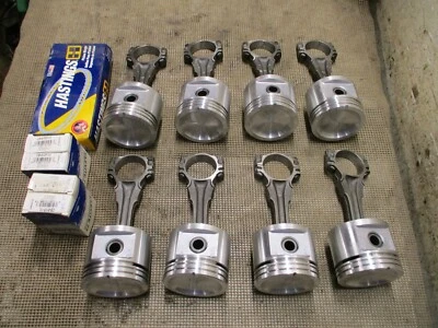 1966 1967 Buick Skylark Special LeSabre 340 Rods, New Pistons Rings & Bearings - Image 1 of 4