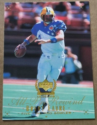Brett Favre 1999 Upper Deck Century Legends #101 Green Bay Packers - Image 1 of 2