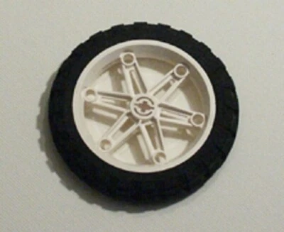 LEGO Mindstorms Technic pieza de neumático y rueda de motocicleta #2902 y #2903 Foto 1 de 2