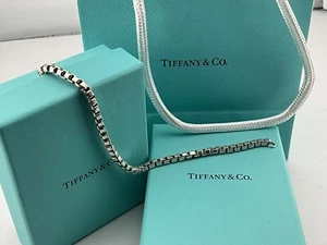 TIFFANY & CO VENEZIANISCHES GLIEDERARMBAND - 925 STERLINGSILBER - 7,5" - Bild 1 von 6