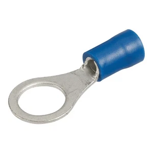Narva 56082BL Insulated Ring Terminal Pack 4mm Wire 8.4mm DIA Auto Electrical - Foto 1 di 1