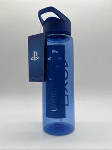 Playstation Trinkflasche Paladone Blau Plastik Retro Gaming Merch Blue Tone NEU - Bild 1 von 24