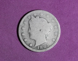 1883- Liberty V Nickel #P22446 - Picture 1 of 2