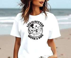 Camiseta de inspiración personalizada para hombre Camiseta para mujer, la vida es mejor - Imagen 1 de 6