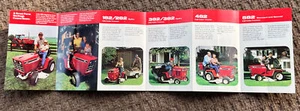 07 SMALL BROCHURE INTERNATIONAL CUB CADET TRACTORS POWER LAWN PRODUCTS - Picture 1 of 2