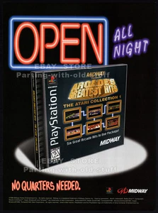 MIDWAY - ARCADE'S GREATEST HITS__Anuncio impreso original 1997/promoción del juego__Ciempiés - Imagen 1 de 1