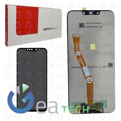 DISPLAY LCD HUAWEI MATE 20 LITE SNE-LX1 LX2 LX3 LX2 SCHERMO SERVICE PACK + TOUCH - Immagine 1 di 3