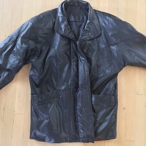 Jacqueline Ferrar Men’s M Leather Coat Jacket BEAUTIFUL - Picture 1 of 1