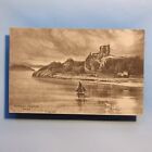 Oban Dunolly Castle Postcard C1915 R P Phillimore Artist Signed Scotland