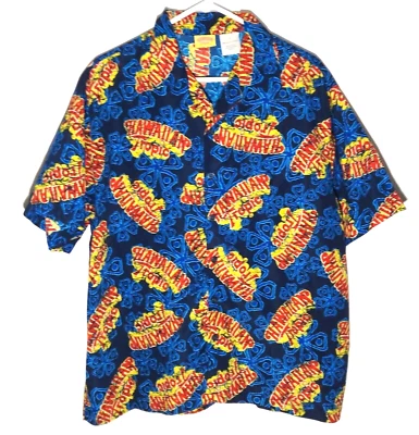 Hawaiian Tropic Button Shirt | Official Suntan Lotion Brand | Mens Large - Image 1 of 4