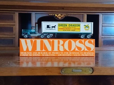 WINROSS DIECAST DRAGÓN VERDE PENNSYLVANIA MERCADO HOLANDÉS DE AGRICULTORES Foto 1 de 4