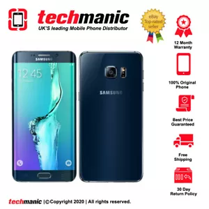 Samsung Galaxy S6 Edge - 64GB - Black Sapphire (Unlocked) Smartphone - Picture 1 of 1