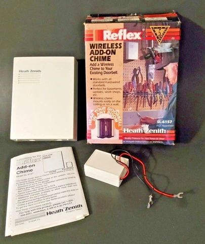 Reflex Heath Zenith Wireless Door Chime - SL-6157 Older Version Cover