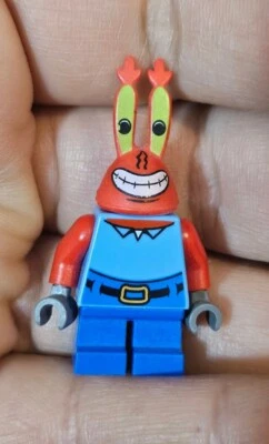 Lego SpongeBob SquarePants Minifigure Mr. Krabs 3825! VGUC C16-2 - Image 1 of 4