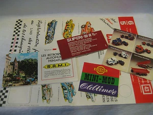 vintage EUROPEAN foreign toy vehicle catalog GAMA Bugatti Ford farm sports cars - Picture 1 of 5