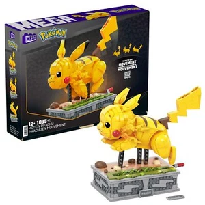 MEGA BLOKS Pokemon Pikachu runs Number of pieces 1095 pieces 12 years old and up - Picture 1 of 6