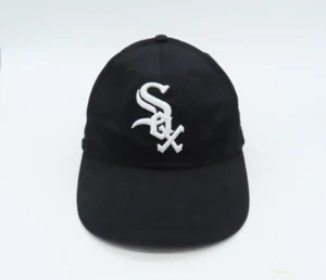 White Sox Hat OC Sports Black Adjustable Cap OSFM - Picture 1 of 12